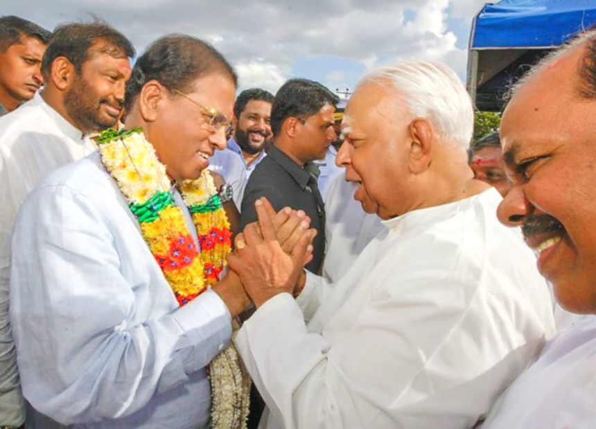maithri and Sampanthan