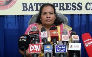 புலம்பெயர் தமிழர்களே அரசியல் கைதிகள் விடுதலை செய்யப்படாமைக்கு காரணம் – கருனாவின் மனைவி